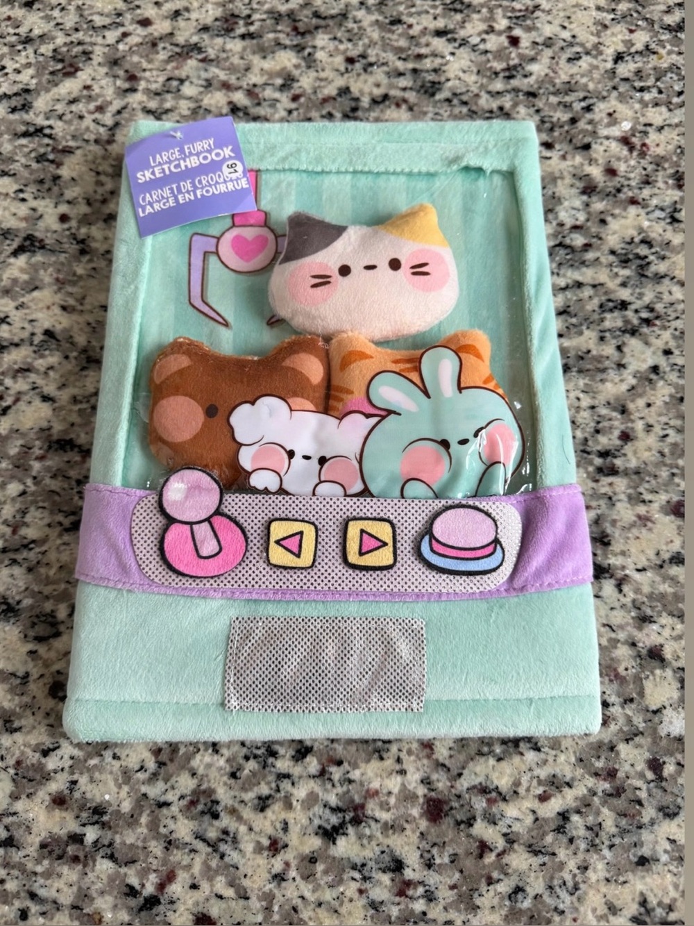 Plush Claw Machine Sketchbook